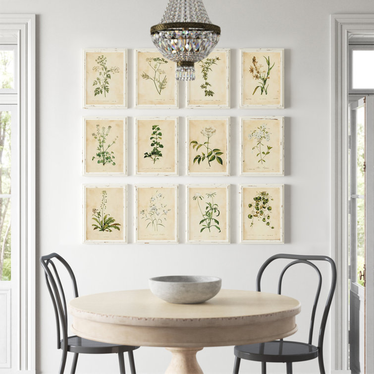 Kelly Clarkson Home Wild Flower Botanical 12 Piece Picture Frame